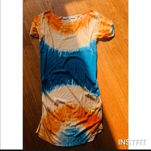 Rachel Roy Tie-Dye Midi Dress